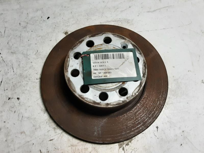 REAR BRAKE DISC Vw GOLF V 11/03 - 08