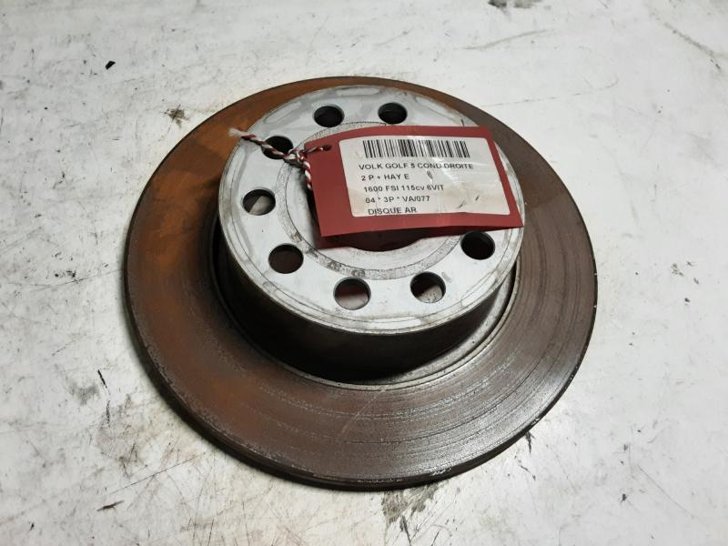 REAR BRAKE DISC Vw GOLF V 11/03 - 08