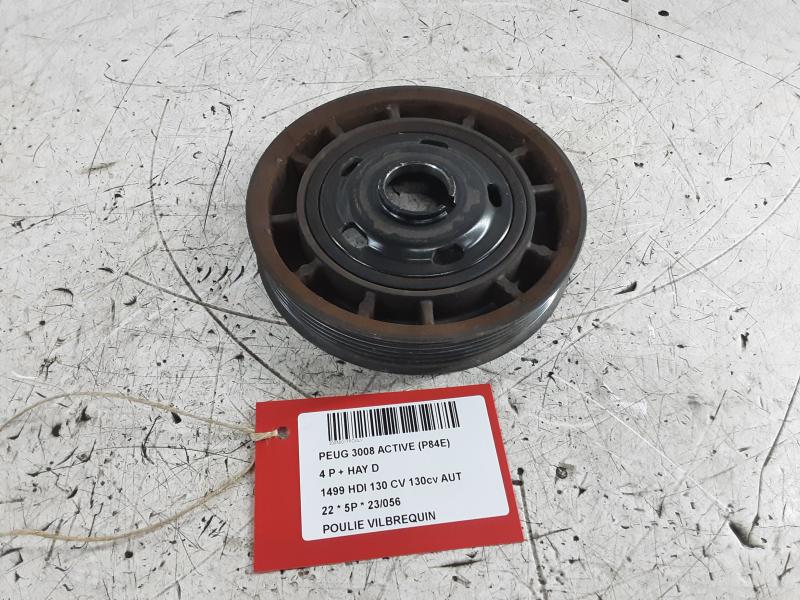 POULIE DE VILBREQUIN Peugeot 3008 (2) 10/20+ FaceLift 11-23