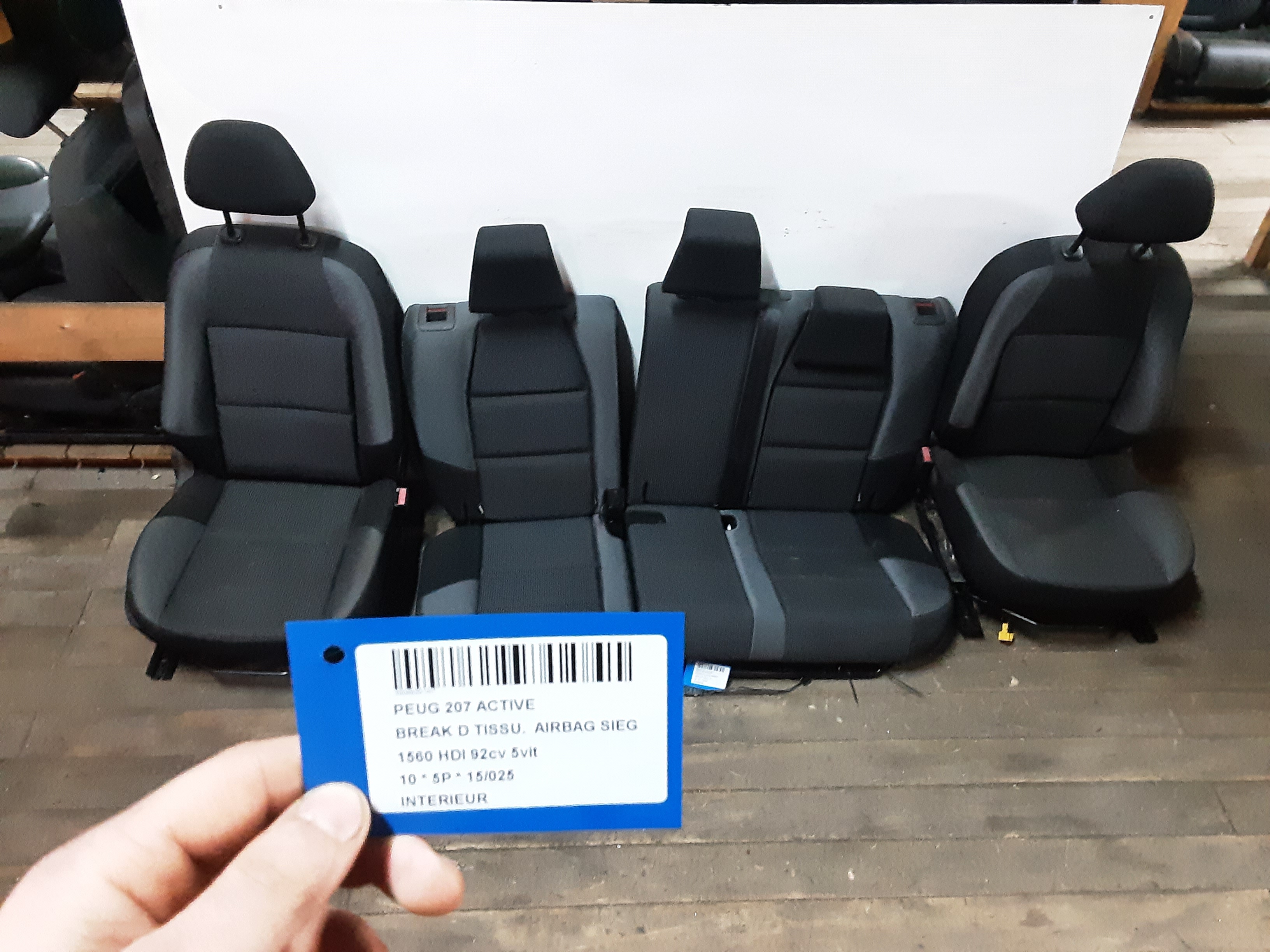 INTERIEUR Peugeot 207 2/06 &gt; 15