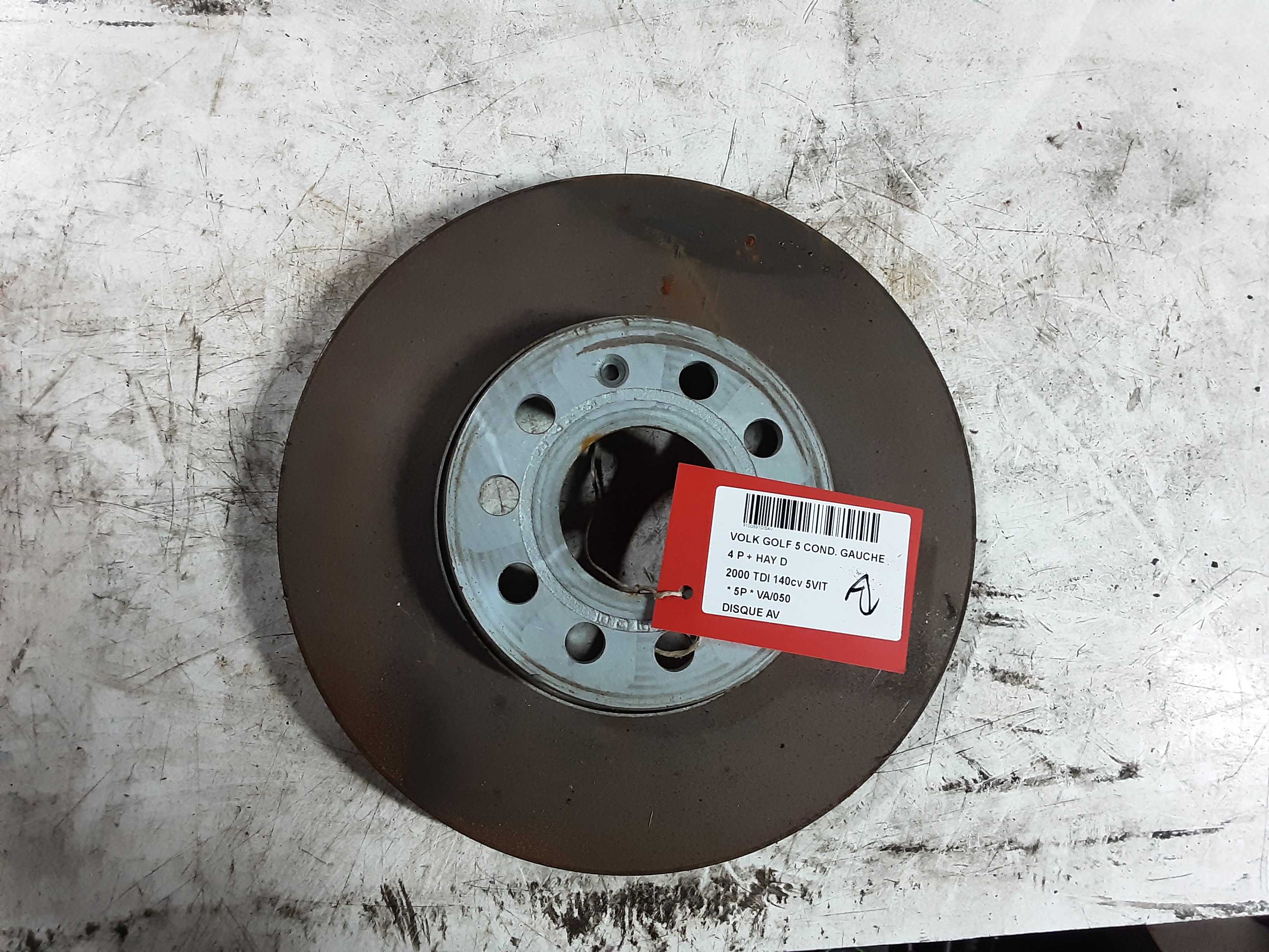 DISQUE AVANT Vw Golf