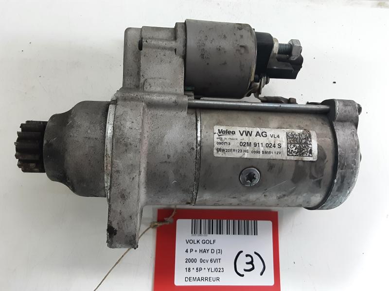 DEMARREUR Vw GOLF VII 1/17 - 2/20 FaceLift