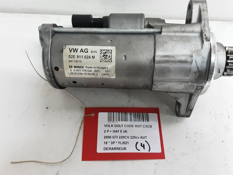 STARTER Vw GOLF VII 1/17 - 2/20 FaceLift