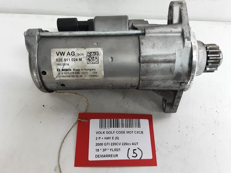 STARTER Vw GOLF VII 1/17 - 2/20 FaceLift
