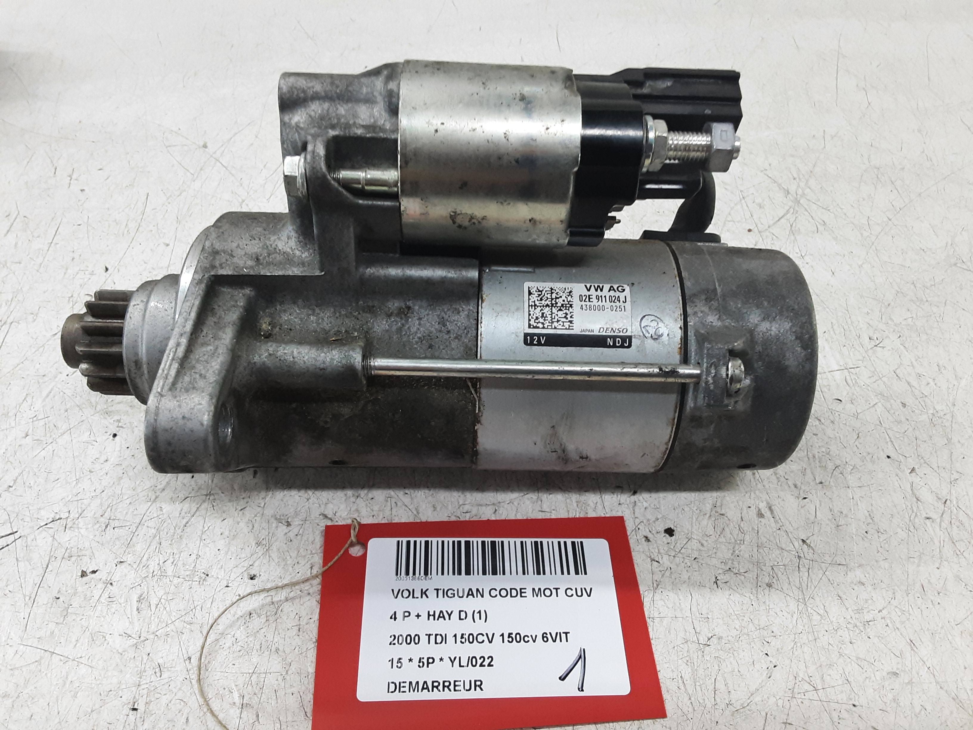 STARTMOTOR Vw Tiguan