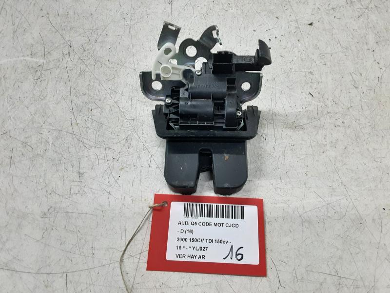 VERROUILLAGE DE HAYON ARRIERE Audi Q5 (2) 09/12 - 17