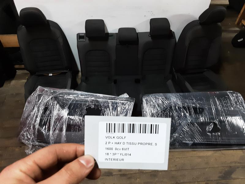 INTERIEUR Vw GOLF VII 1/17 - 2/20 FaceLift