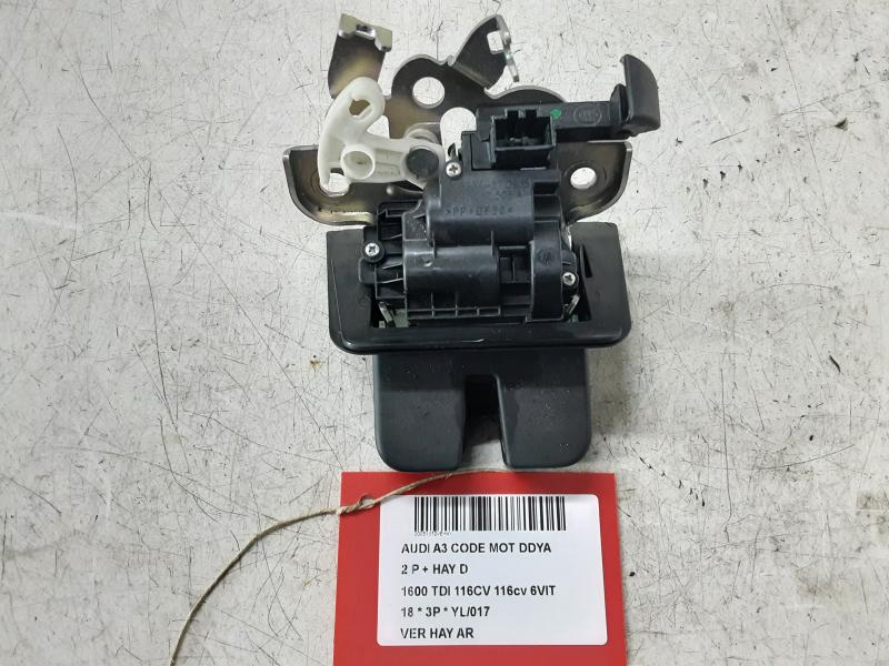 VERROUILLAGE DE HAYON ARRIERE Audi A3 3,5D 7/16 - 20