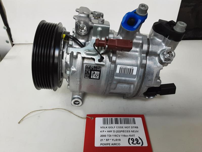 POMPE D'AIRCO Vw GOLF VIII 2/20+