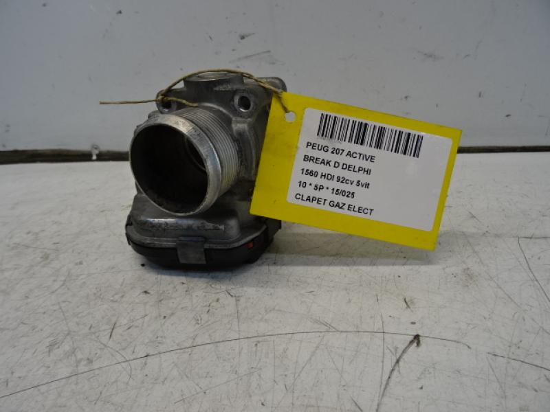 CLAPET DE GAZ ELECTRIQUE Peugeot 207 2/06 > 15