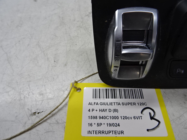 SCHAKELAAR Alfa Romeo GIULIETTA 4/10+