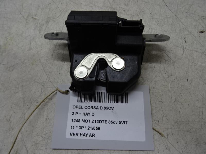 CENTRALE VERGRENDELING ACHTERKLEP Opel CORSA D 01/11 - 15
