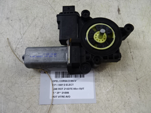 MOTOR RUITMECHANISME VOOR RECHTS Opel CORSA D 01/11 - 15