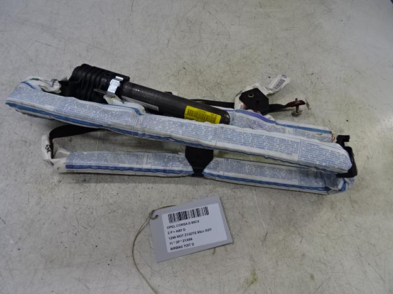 ROOF CURTAIN AIRBAG RIGHT Opel CORSA D 01/11 - 15