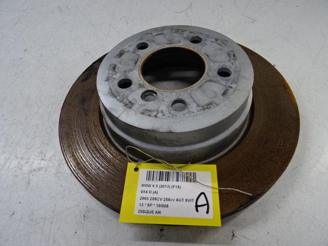 REMSCHIJF ACHTER Bmw X5 F15 08/13 - 18