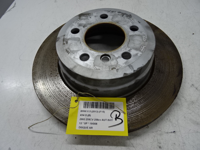 REMSCHIJF ACHTER Bmw X5 F15 08/13 - 18