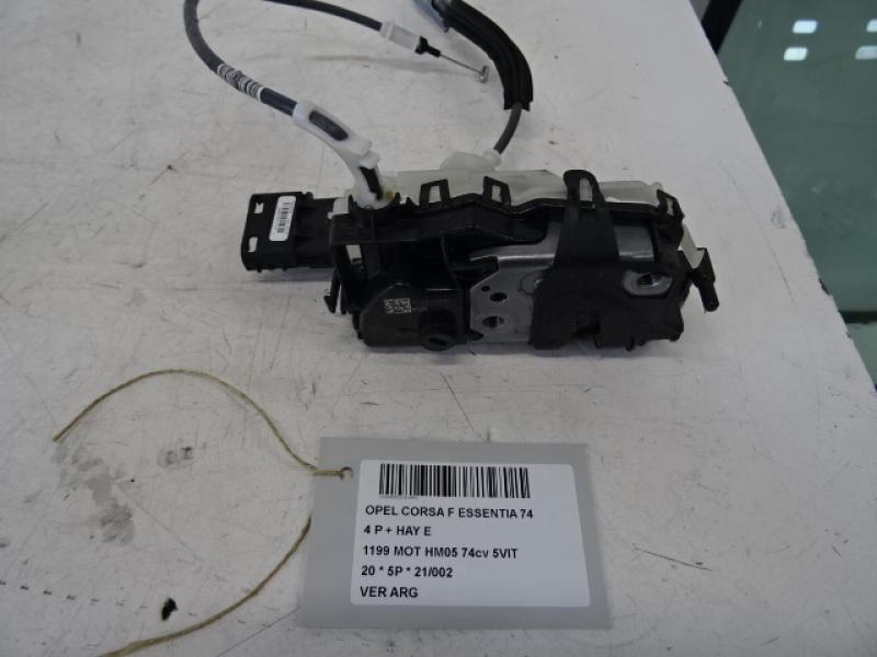 VERROUILLAGE DE PORTE ARRIERE GAUCHE Opel CORSA F 07/19+
