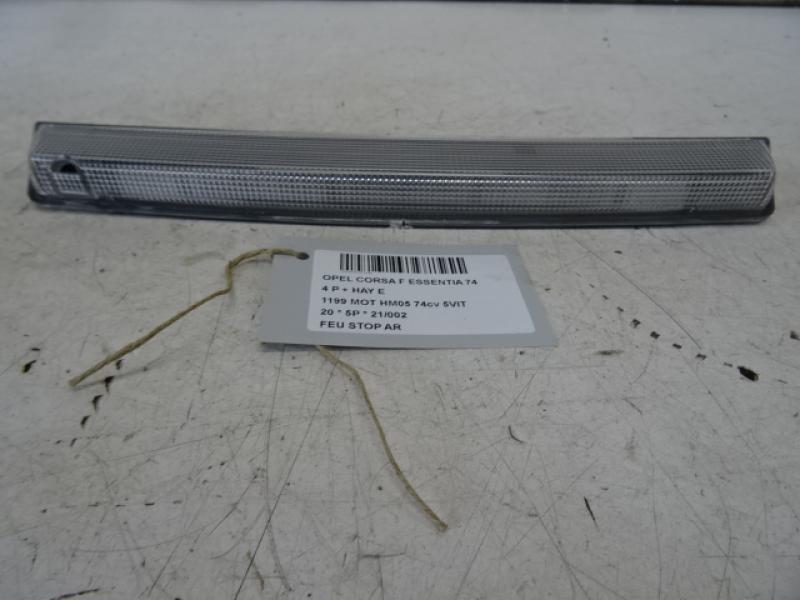 FEU STOP ARRIERE Opel CORSA F 07/19+