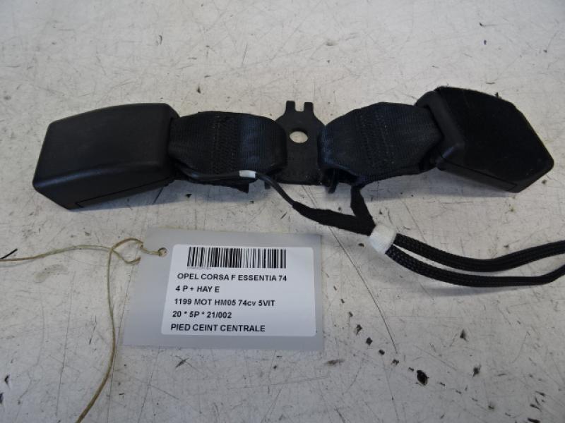 VEILIGHEIDSGORDEL VOET CENTRAAL Opel CORSA F 07/19+