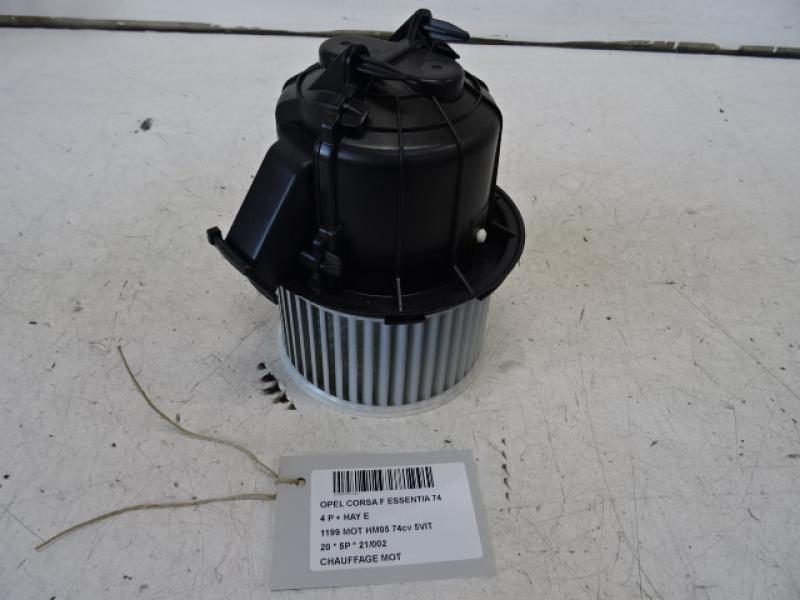 MOTEUR DE CHAUFFAGE Opel CORSA F 07/19+