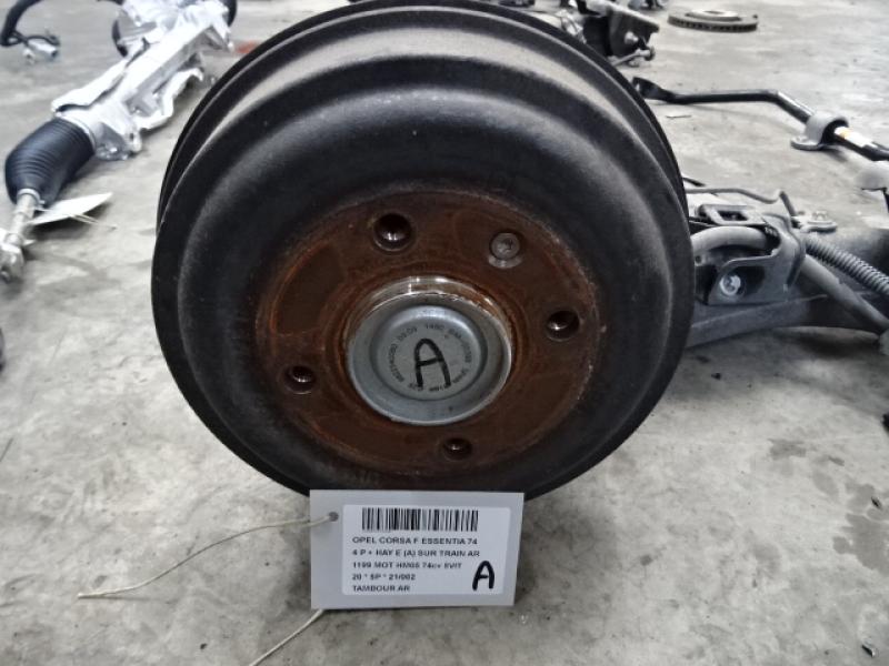 TAMBOUR ARRIERE Opel CORSA F 07/19+