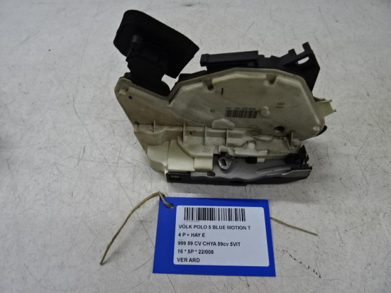 VERROUILLAGE DE PORTE ARRIERE DROITE Vw POLO (6R) FaceLift 5/14 - 17