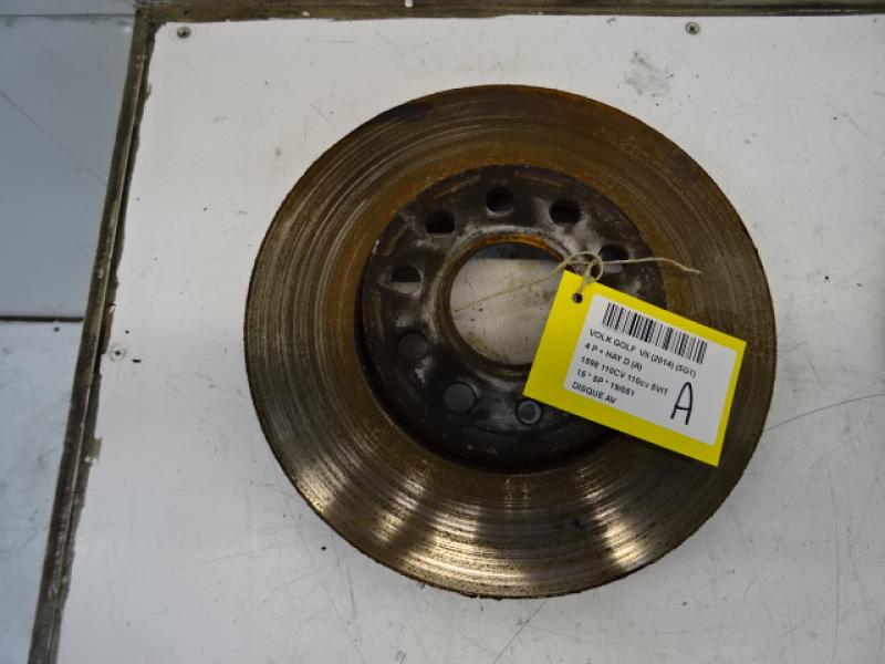 FRONT BRAKE DISC Vw GOLF VII 11/12 - 17