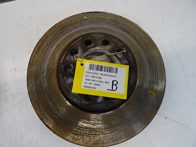 DISQUE AVANT Vw GOLF VII 11/12 - 17