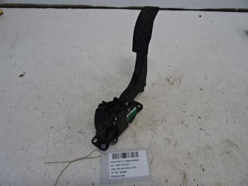 PEDALE DE GAZ Vw POLO (6R) 6/09 - 4/14