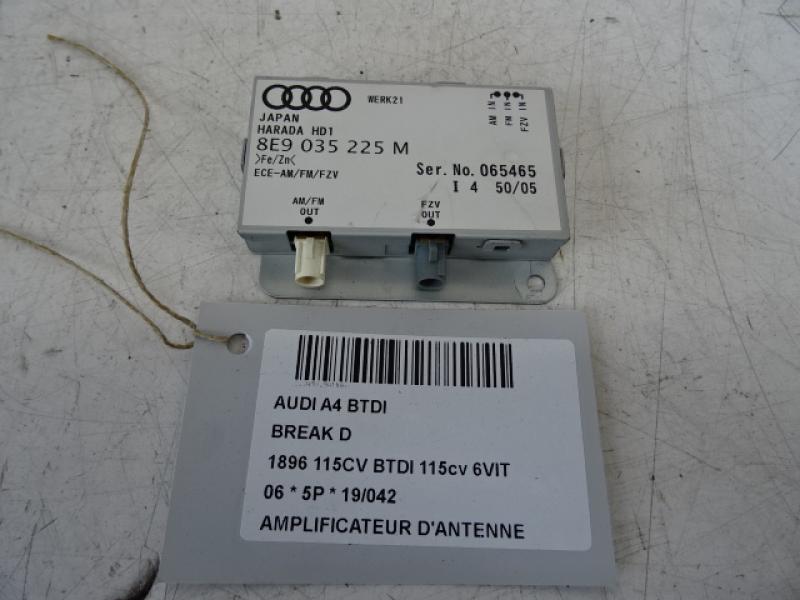 AMPLIFICATEUR D'ANTENNE Audi A4 11/04 - 08
