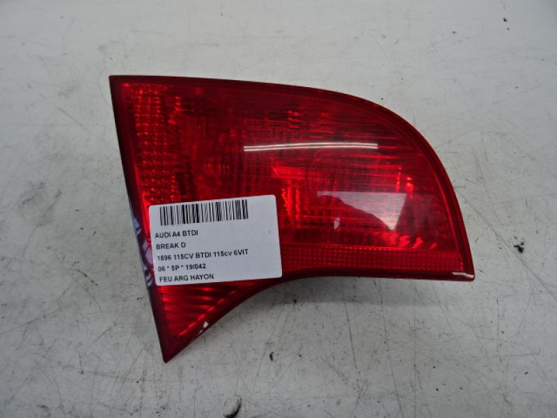 FEU ARRIERE GAUCHE DE HAYON Audi A4 11/04 - 08