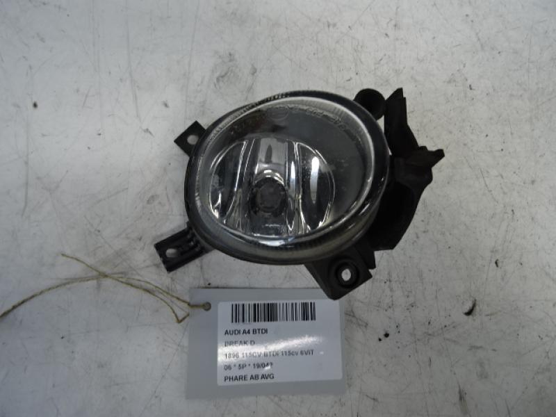 PHARE ANTI-BROUILLARD AVANT GAUCHE Audi A4 11/04 - 08
