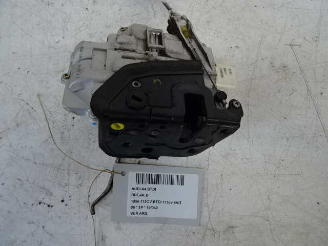 VERGRENDELING ACHTER LINKS Audi A4 11/04 - 08
