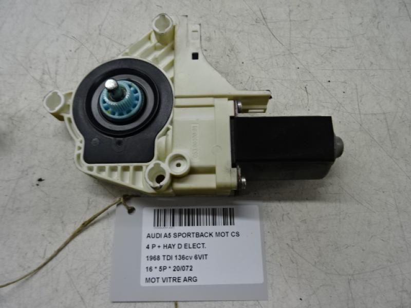 MOTEUR DE VITRE DE PORTE ARRIERE GAUCHE Audi A5 (3) 5/16+