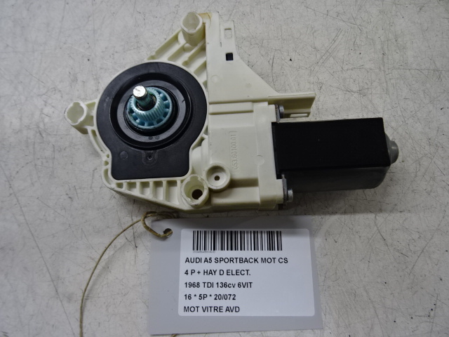 MOTEUR DE VITRE DE PORTE AVANT DROITE Audi A5 (3) 5/16+