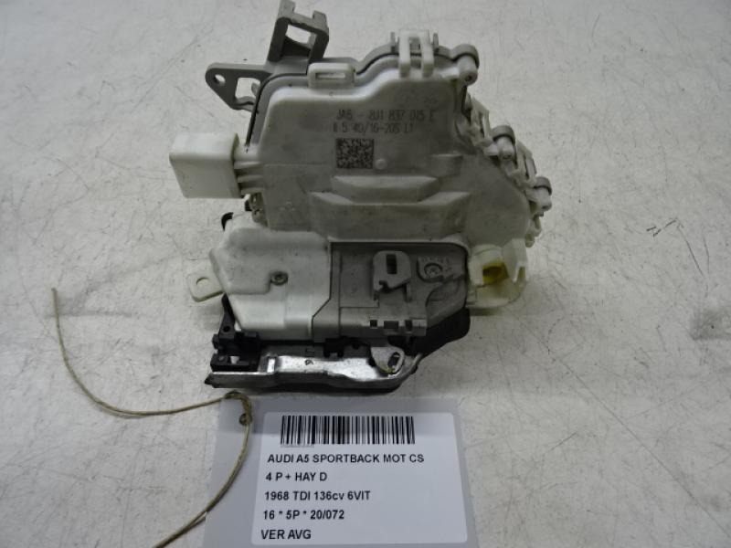 VERGRENDELING VOOR LINKS Audi A5 (3) 5/16+