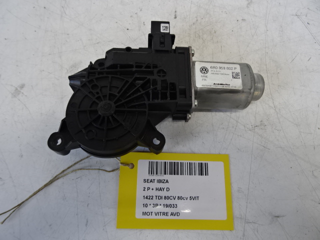 MOTEUR DE VITRE DE PORTE AVANT DROITE Seat IBIZA MK4 (6J) 08 - 12