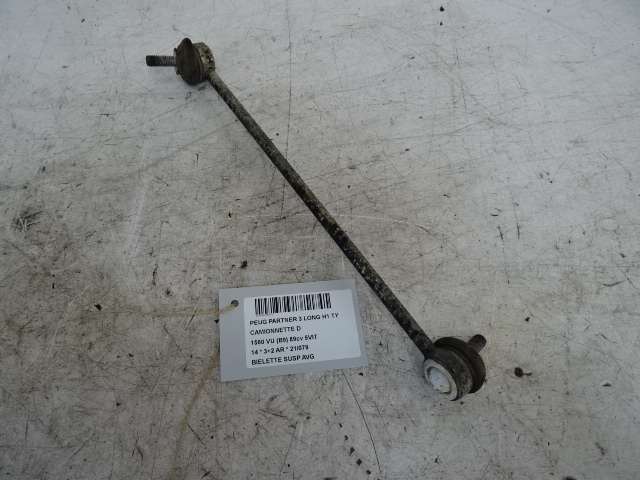 BIELETTE DE SUSPENSION AVANT GAUCHE Peugeot PARTNER 08 - 18