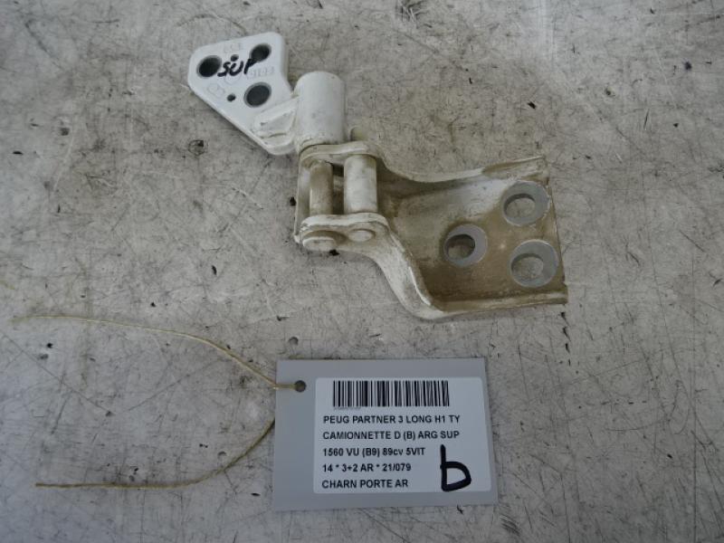 SCHARNIER TÜR HINTEN Peugeot PARTNER 08 - 18