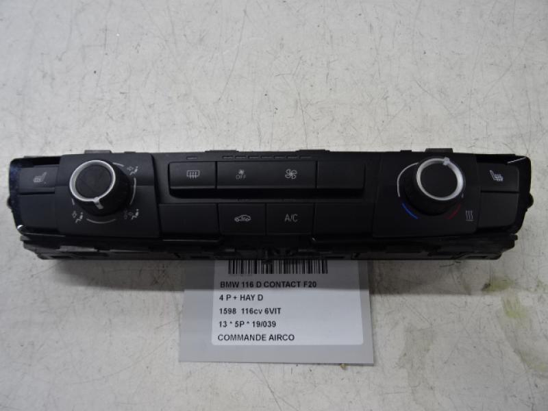 COMMANDE D'AIRCO Bmw 1 F20/F21 9/11 - 15