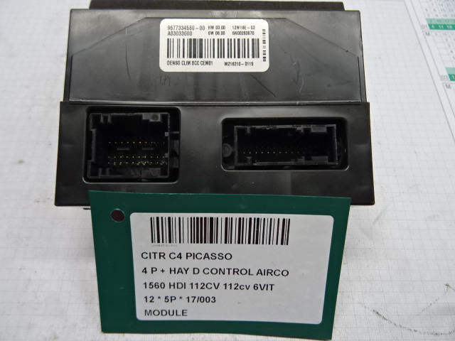 MODULE Citroen C4 PICASSO 02/07 - 13