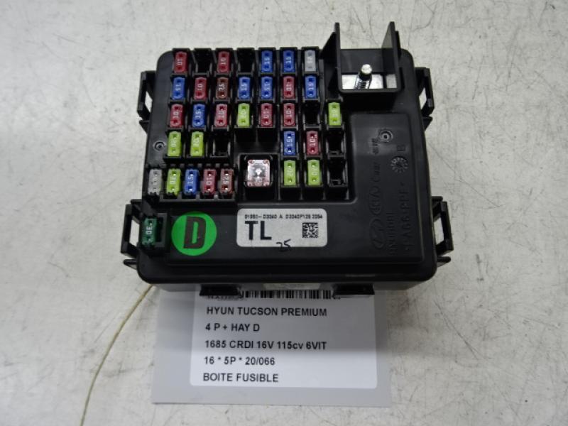 FUSE BOX Hyundai TUCSON (2) 09/15 - 09/18