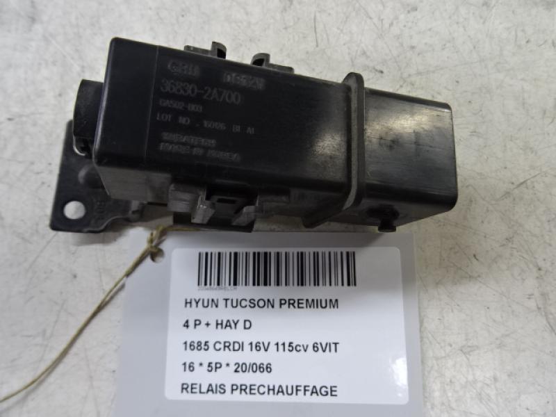 VOORGLOEI RELAIS Hyundai TUCSON (2) 09/15 - 09/18