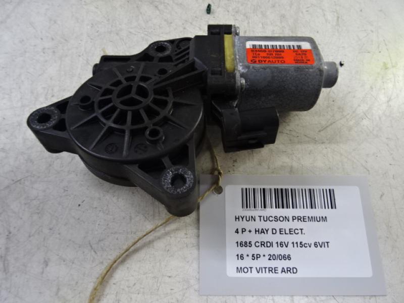 MOTEUR DE VITRE DE PORTE ARRIERE DROITE Hyundai TUCSON (2) 09/15 - 09/18