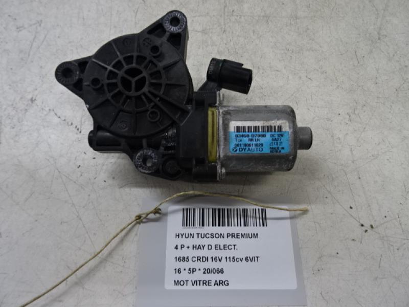 MOTEUR DE VITRE DE PORTE ARRIERE GAUCHE Hyundai TUCSON (2) 09/15 - 09/18
