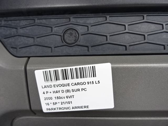 PARKEERSENSOREN ACHTER Land Rover EVOQUE 06/11 - 19