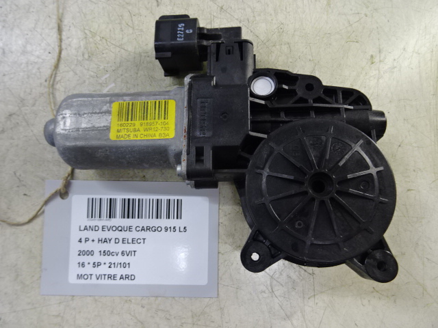 MOTEUR DE VITRE DE PORTE ARRIERE DROITE Land Rover EVOQUE 06/11 - 19