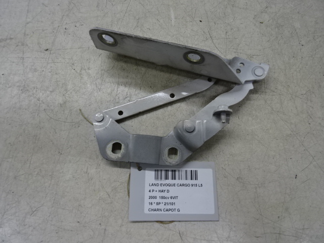 SCHARNIER MOTORKAP LINKS Land Rover EVOQUE 06/11 - 19