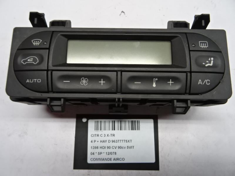 BEDIENINGSPANEEL AIRCO Citroen C3 (I) -05