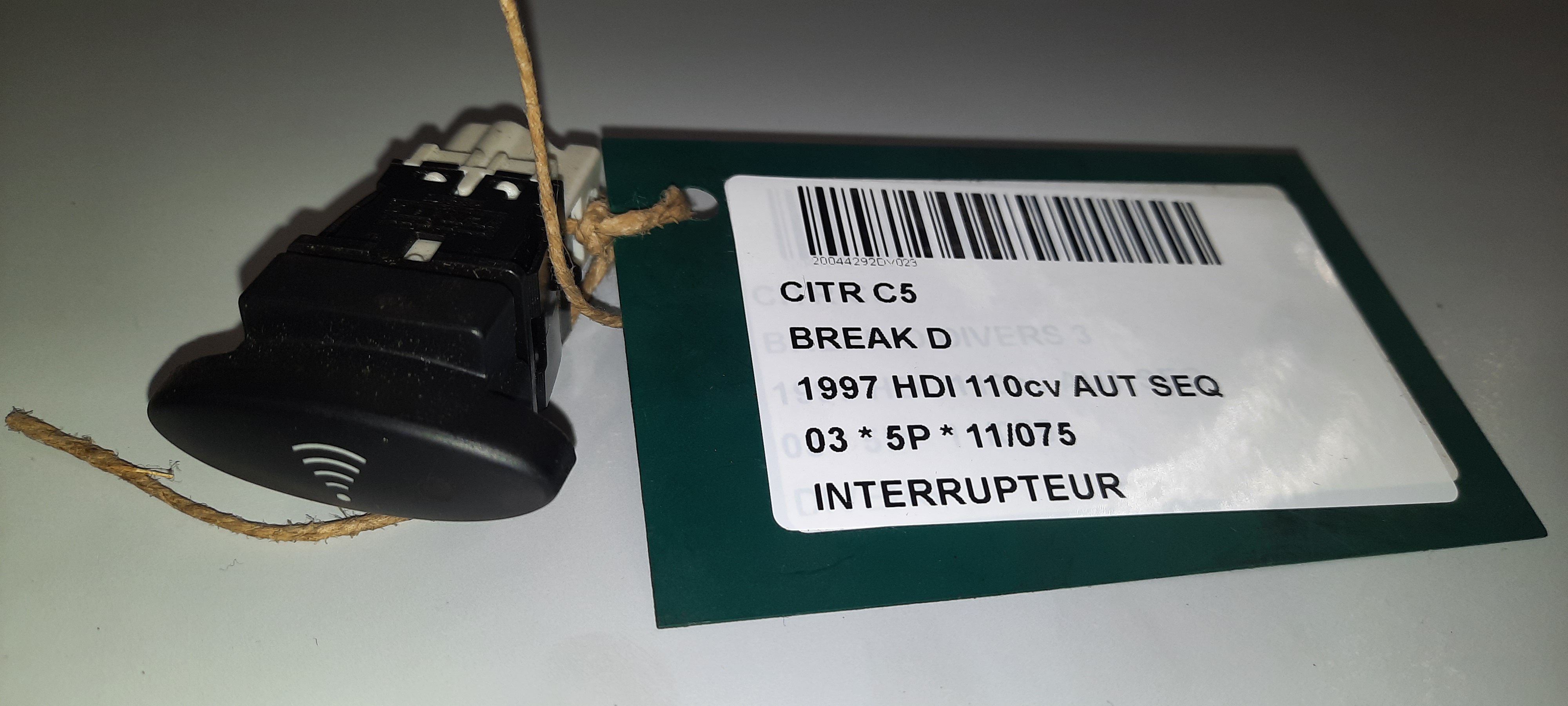 SCHAKELAAR Citroen C5 - 10/04